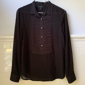 Black J. Crew Blouse